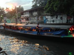 Khlong Boat in Bangkok Canal