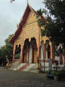 One of the over 300 temples in Chiang Mai